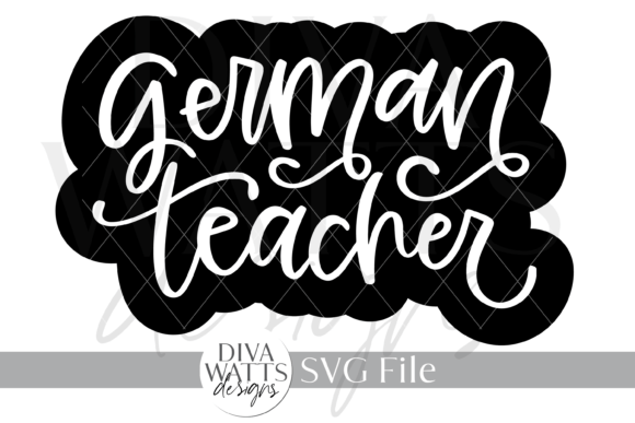Celebrating Linguistic Excellence: The Rise of the German Teacher Word Art Design SVG