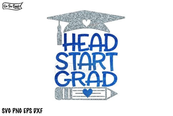 Head Start Grad SVG Glitter PNG: A Strategic Asset for Digital Creators and Educators