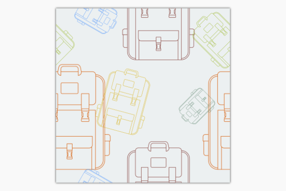Mastering the Art of School Bag Seamless Patterns: A Guide to Editable Vectors