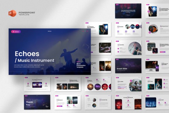 Music School Powerpoint Template: A Strategic Tool for Music Education Professionals