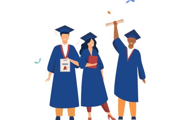 Understanding the Value of Happy Diverse Students Celebrating Graduation Imagery