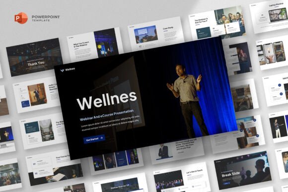 Webinar ECourse Powerpoint Template: A Practical Evaluation